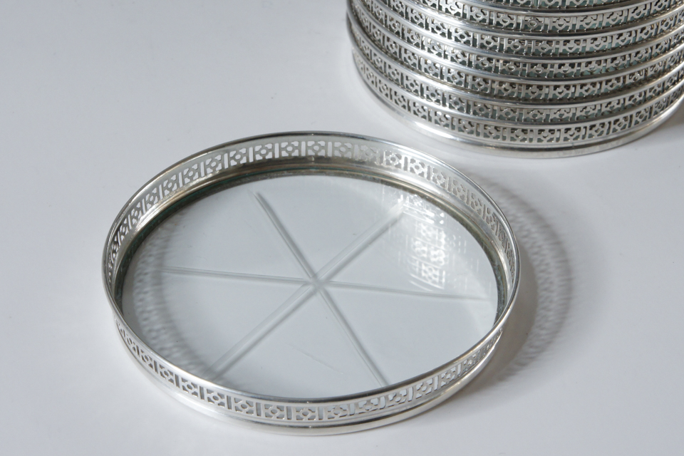 グラスウェア「コースター 6枚セット」