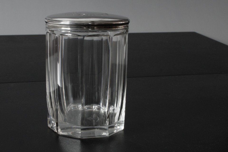 シルバー「ジュエリーボックス(円/深)直径7cm」