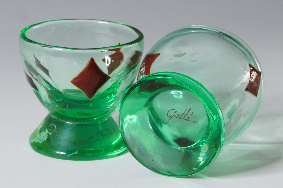 グラスウェア「トランプ文酒杯（ダイヤ）」