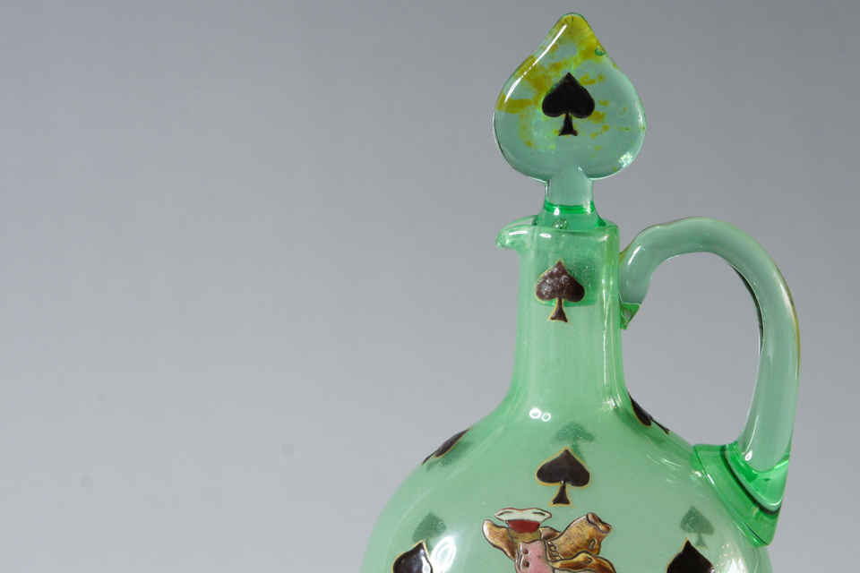 アールヌーヴォー「トランプ文リキュールセット」