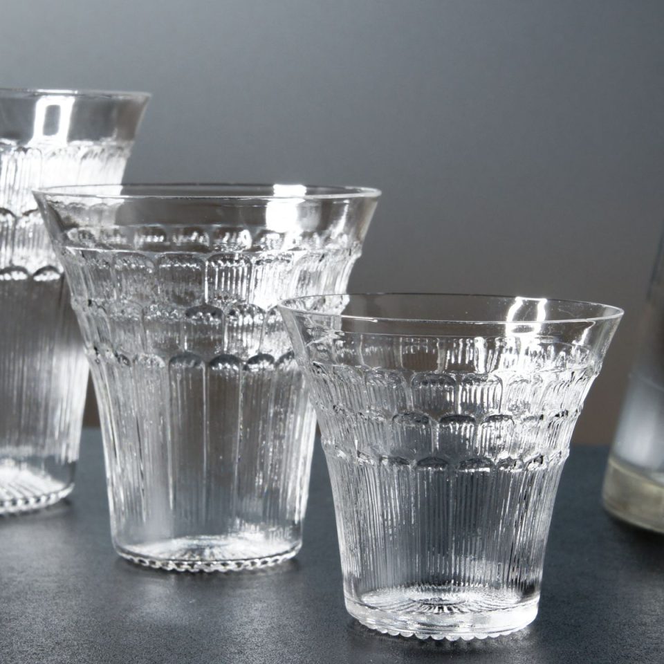 グラスウェア「フレール FLEUR ゴブレット H5.8cm」