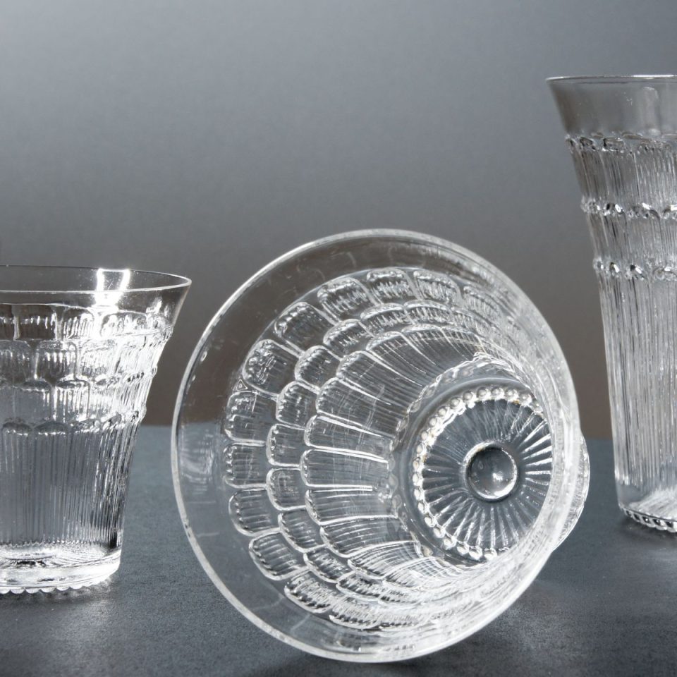 グラスウェア「フレール FLEUR ゴブレット H5.8cm」