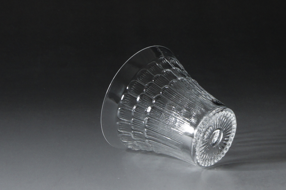 グラスウェア「フレール FLEUR ゴブレット H5.8cm」