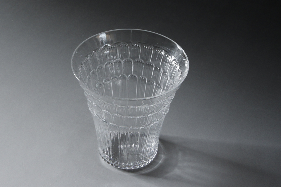 グラスウェア「フレール FLEUR ゴブレット H8.8cm」