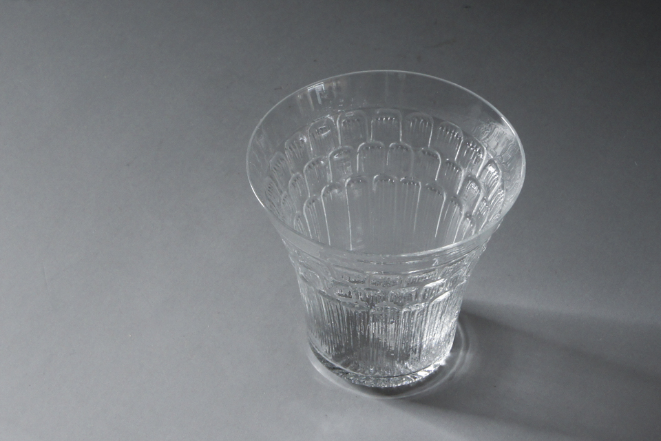 グラスウェア「フレール FLEUR ゴブレット H5.8cm」