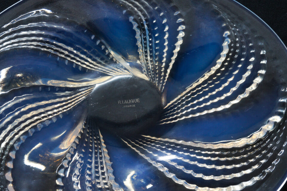 グラスウェア「フルーロン FLEURONS 皿」