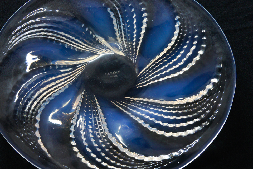 グラスウェア「フルーロン FLEURONS 皿」