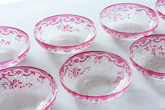 グラスウェア「エグランチェ E’GLANTIER 4寸小鉢 10客組」