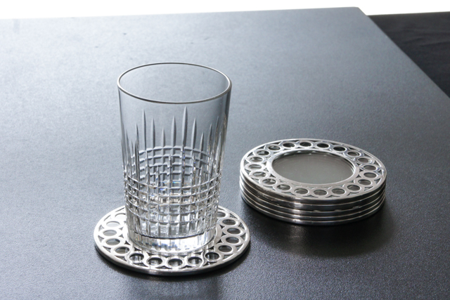 グラスウェア「コースター 6枚セット」