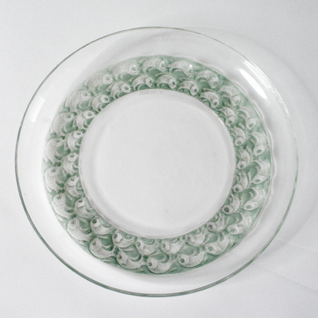 グラスウェア「プイィ POUILLY 皿 直径 18.5 ㎝」
