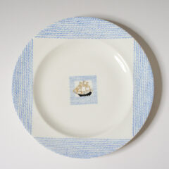 スザンヌ・ラリック「帆船 Voilier 1929年 デザートプレート 6枚セット