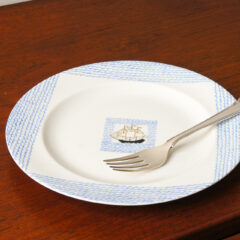 スザンヌ・ラリック「帆船 Voilier 1929年 デザートプレート 6枚セット