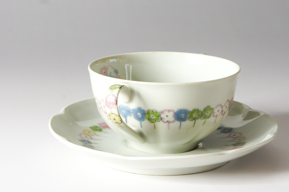 陶磁器「五月 Mai 1933年 スープカップ&ソーサー 6客セット&単品」