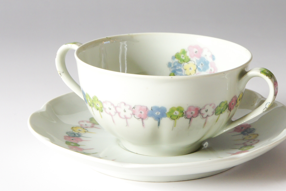 陶磁器「五月 Mai 1933年 スープカップ&ソーサー 6客セット&単品」