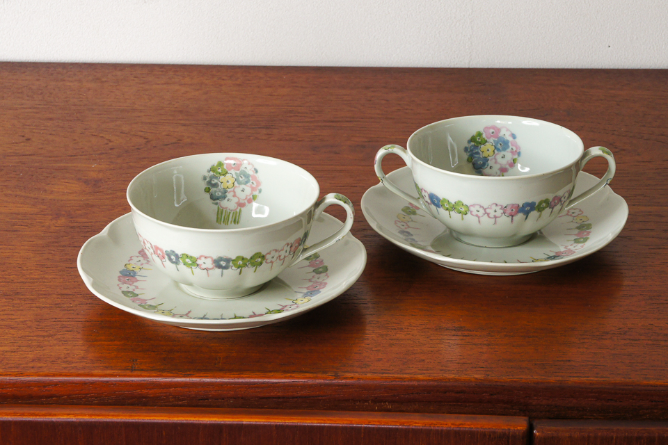 陶磁器「五月 Mai 1933年 ティーカップ&ソーサー 単品」