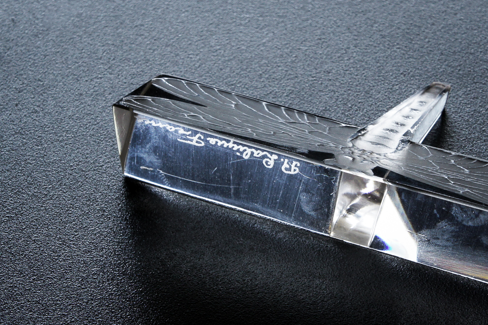 グラスウェア「トンボ LIBELLULE ナイフレスト【1客のみ】」