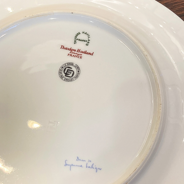 陶磁器「帆船 Voilier 1929年 スーププレート 単品」