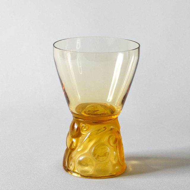 グラスウェア「マリエンタール MARIENTHAL ワイングラス(小) H 10.5㎝（アンバー色ガラス）」