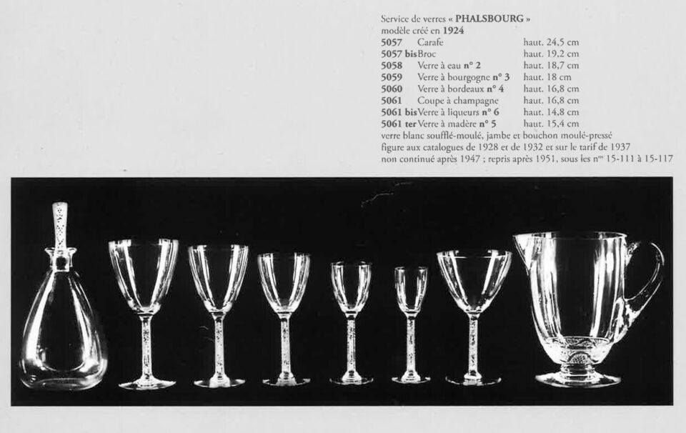 グラスウェア「ファルスブール PHALSBOURG ワイングラス(小) H 16.3㎝」