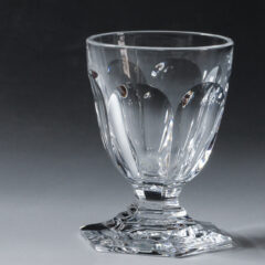 オールドバカラ「ブルボン Bourbon リキュールグラス」《アンティック