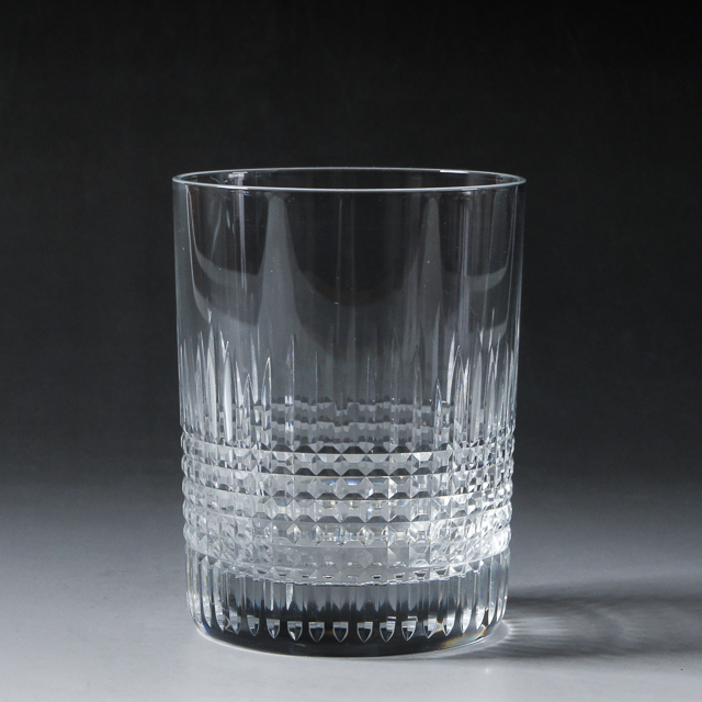 グラスウェア「ナンシー NANCY ロックグラス（大）H 9.7 ㎝」