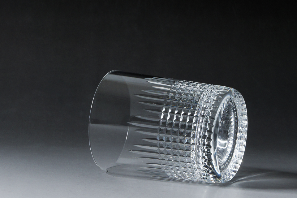 グラスウェア「ナンシー NANCY ロックグラス（大）H 9.7 ㎝」