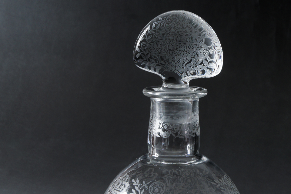 グラスウェア「マリオン Marion リキュールボトル」