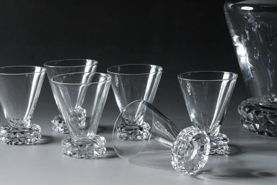 グラスウェア「ディアマント Diamant リキュールセット」