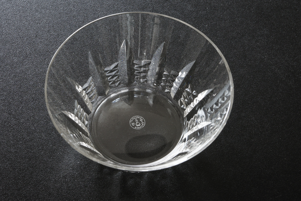 オールドバカラ「ハンドカット装飾 4寸鉢 6客セット」《アンティック