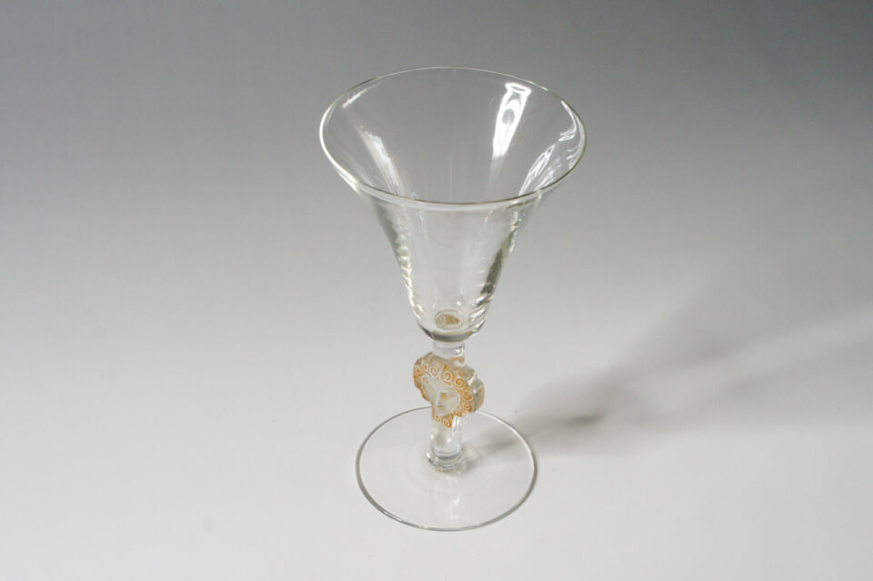 グラスウェア「バール BARR ワイングラス(小)H 13.8 ㎝(セピアパチネ)」