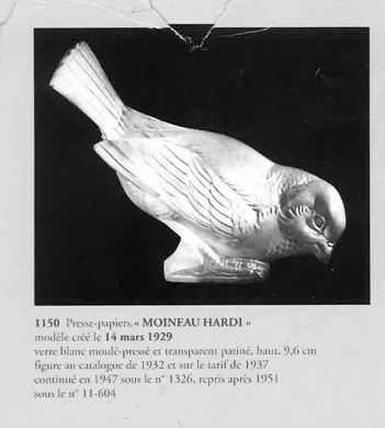 「勇ましいスズメ」