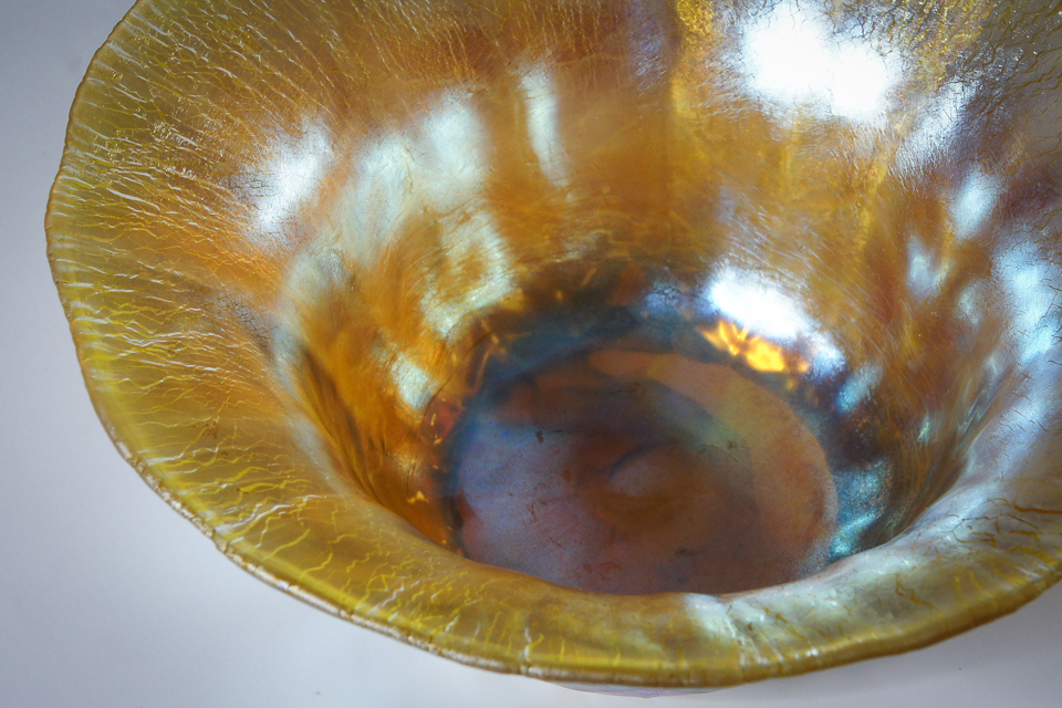 アールヌーヴォー「花形鉢」