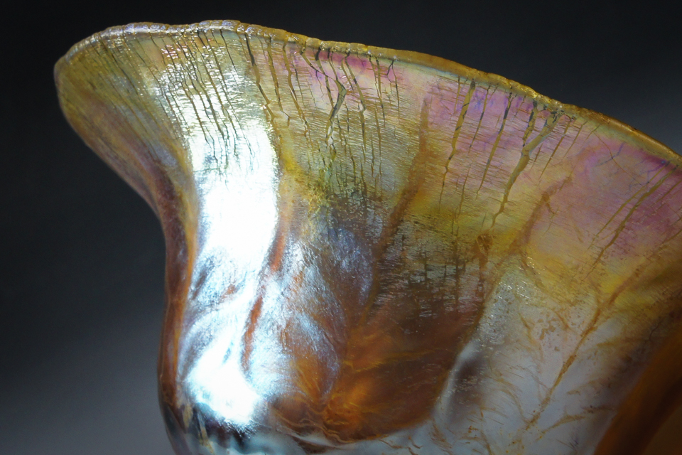 アールヌーヴォー「花形鉢」