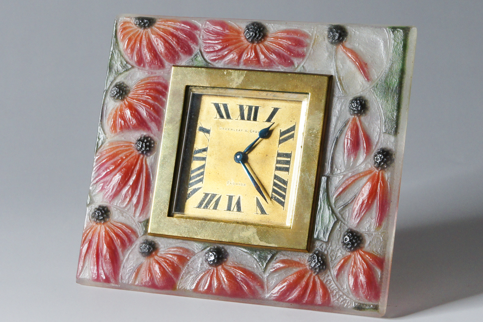 アールヌーヴォー「花の刻 The Flowered Hours 置き時計」
