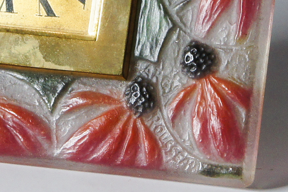 アールヌーヴォー「花の刻 The Flowered Hours 置き時計」