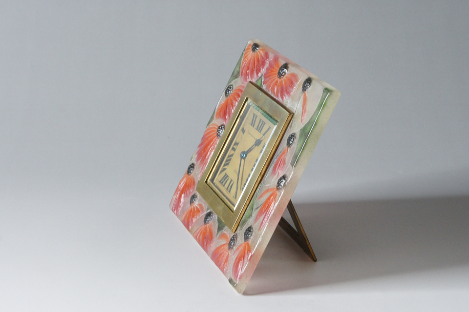 アールヌーヴォー「花の刻 The Flowered Hours 置き時計」