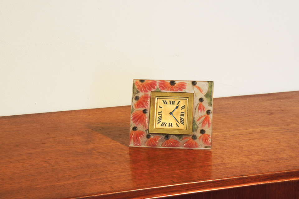 アールヌーヴォー「花の刻 The Flowered Hours 置き時計」