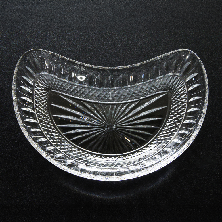 グラスウェア「トミー TOMMY クレセント皿 6枚セット(W 20.3 ㎝)」