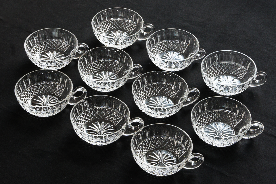 グラスウェア「トミー TOMMY 手付小鉢 10客セット(W 10.3 ㎝)」