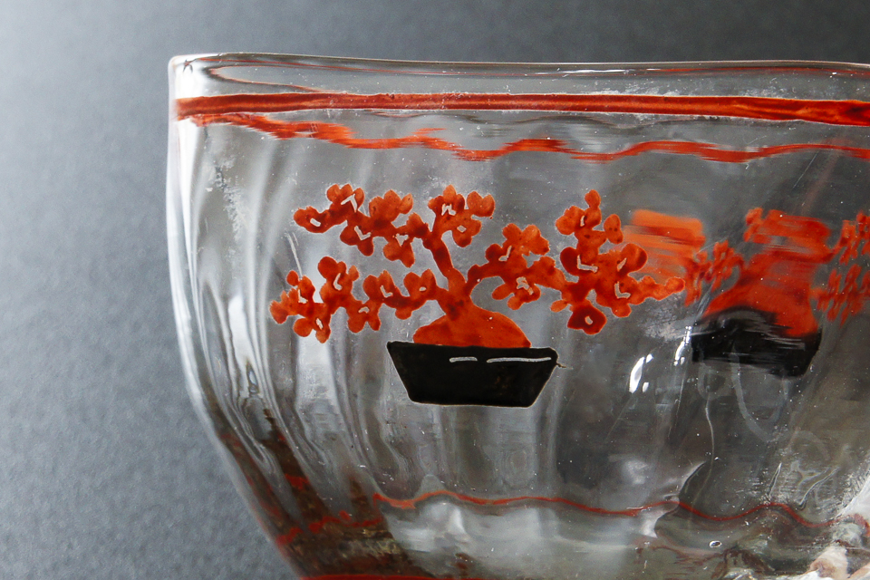 グラスウェア「JEAN LUCE「Bonsai」角鉢 6客組×2（W 8.5 ㎝） 」