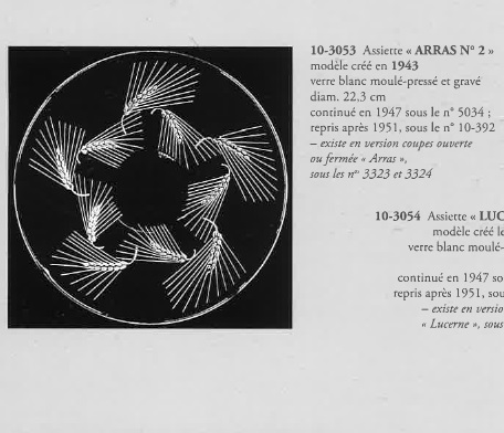 グラスウェア「アラス ARRAS 皿 6枚組」