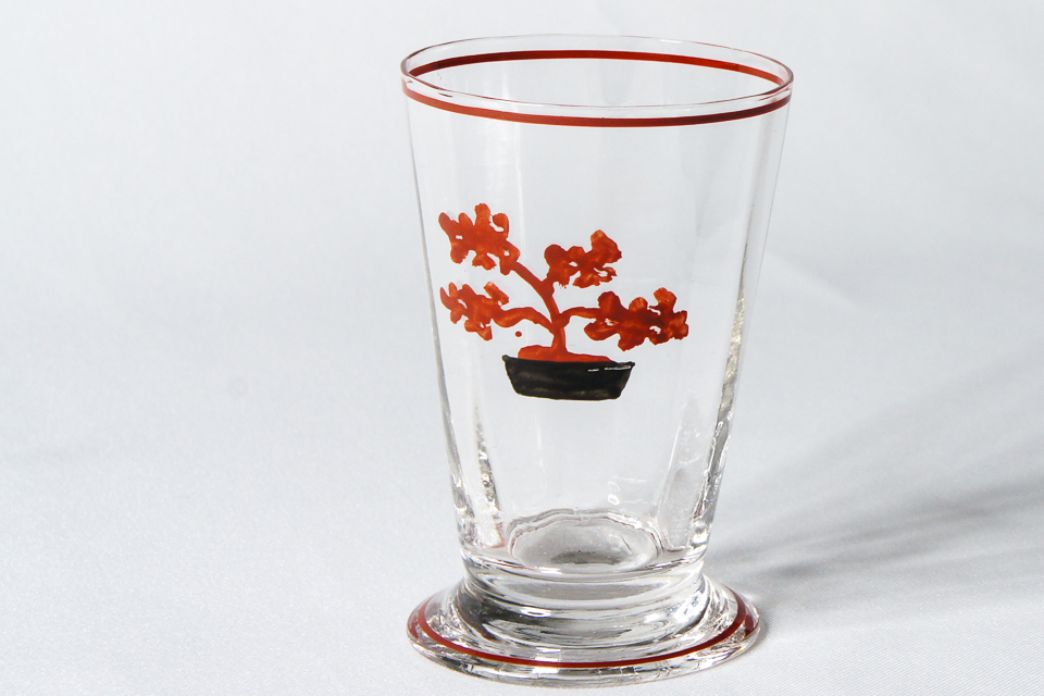 グラスウェア「ボンサイ ”BONSAI” ワイングラス（小）」