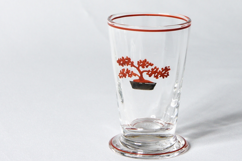 グラスウェア「ボンサイ ”BONSAI” 冷酒グラス」